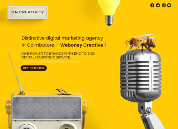Distinctive digital marketing agency in Coimbatore – Weboney Creative!